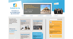 Desktop Screenshot of dubostetcompagnie.fr